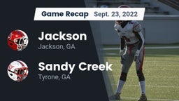 Recap: Jackson  vs. Sandy Creek  2022