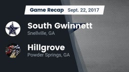 Recap: South Gwinnett  vs. Hillgrove  2017