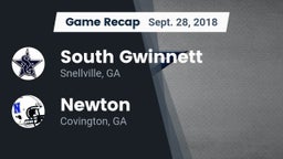 Recap: South Gwinnett  vs. Newton  2018
