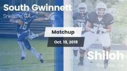 Matchup: South Gwinnett High vs. Shiloh  2018