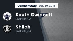 Recap: South Gwinnett  vs. Shiloh  2018