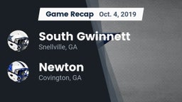 Recap: South Gwinnett  vs. Newton  2019