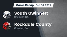 Recap: South Gwinnett  vs. Rockdale County  2019