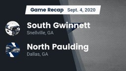 Recap: South Gwinnett  vs. North Paulding  2020
