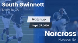 Matchup: South Gwinnett High vs. Norcross  2020