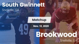 Matchup: South Gwinnett High vs. Brookwood  2020