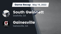 Recap: South Gwinnett  vs. Gainesville  2022