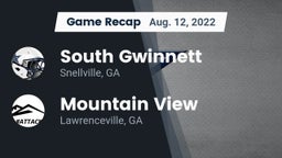 Recap: South Gwinnett  vs. Mountain View  2022