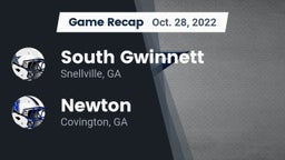 Recap: South Gwinnett  vs. Newton  2022