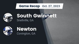 Recap: South Gwinnett  vs. Newton  2023