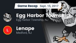 Recap: Egg Harbor Township  vs. Lenape  2017