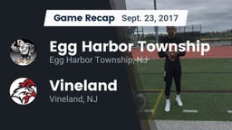 Recap: Egg Harbor Township  vs. Vineland  2017