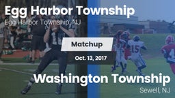 Matchup: Egg Harbor Township vs. Washington Township  2017
