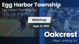 Matchup: Egg Harbor Township vs. Oakcrest  2018