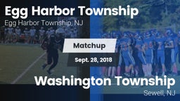 Matchup: Egg Harbor Township vs. Washington Township  2018