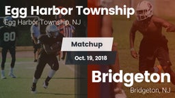 Matchup: Egg Harbor Township vs. Bridgeton  2018