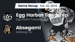 Recap: Egg Harbor Township  vs. Absegami  2018