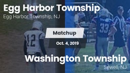 Matchup: Egg Harbor Township vs. Washington Township  2019