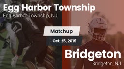 Matchup: Egg Harbor Township vs. Bridgeton  2019