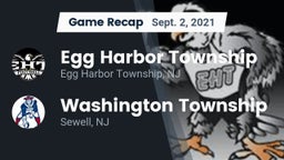 Recap: Egg Harbor Township  vs. Washington Township  2021