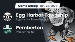 Recap: Egg Harbor Township  vs. Pemberton  2021