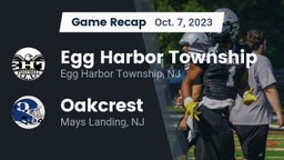 Recap: Egg Harbor Township  vs. Oakcrest  2023