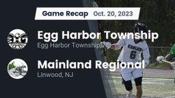 Recap: Egg Harbor Township  vs. Mainland Regional  2023