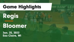 Regis  vs Bloomer  Game Highlights - Jan. 25, 2022