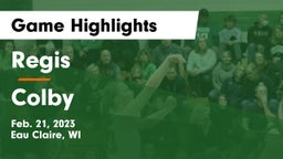 Regis  vs Colby  Game Highlights - Feb. 21, 2023