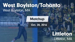 Matchup: West vs. Littleton  2016