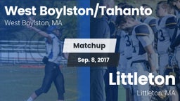 Matchup: West vs. Littleton  2017