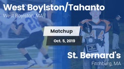 Matchup: West vs. St. Bernard's  2019