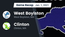 Recap: West Boylston  vs. Clinton  2021