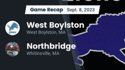 Recap: West Boylston  vs. Northbridge  2023