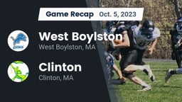 Recap: West Boylston  vs. Clinton  2023