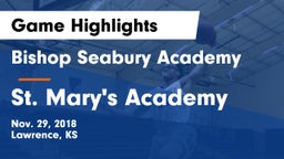 Bishop Seabury Academy  vs St. Mary's Academy Game Highlights - Nov. 29, 2018