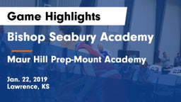Bishop Seabury Academy  vs Maur Hill Prep-Mount Academy  Game Highlights - Jan. 22, 2019