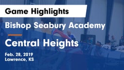 Bishop Seabury Academy  vs Central Heights  Game Highlights - Feb. 28, 2019