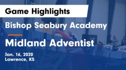 Bishop Seabury Academy  vs Midland Adventist Game Highlights - Jan. 16, 2020