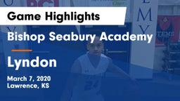 Bishop Seabury Academy  vs Lyndon  Game Highlights - March 7, 2020