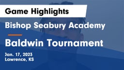 Bishop Seabury Academy  vs Baldwin Tournament Game Highlights - Jan. 17, 2023