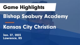 Bishop Seabury Academy  vs Kansas City Christian  Game Highlights - Jan. 27, 2023