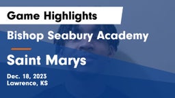 Bishop Seabury Academy  vs Saint Marys Game Highlights - Dec. 18, 2023