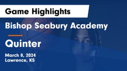 Bishop Seabury Academy  vs Quinter  Game Highlights - March 8, 2024