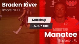 Matchup: Braden River High vs. Manatee  2018