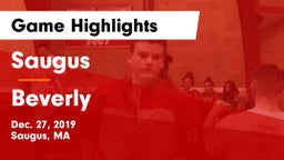 Saugus  vs Beverly  Game Highlights - Dec. 27, 2019