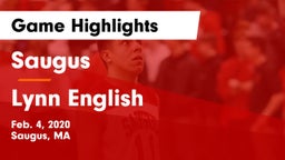 Saugus  vs Lynn English  Game Highlights - Feb. 4, 2020