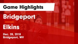 Bridgeport  vs Elkins  Game Highlights - Dec. 28, 2018