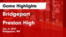 Bridgeport  vs Preston High Game Highlights - Jan. 4, 2019