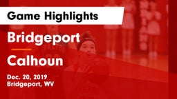 Bridgeport  vs Calhoun  Game Highlights - Dec. 20, 2019